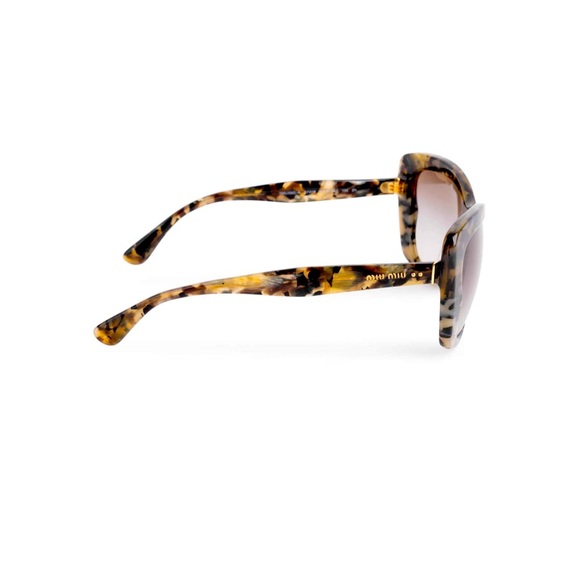 Miu Miu tortoiseshell sunglasses with dust bag and case - Picture 7 of 14